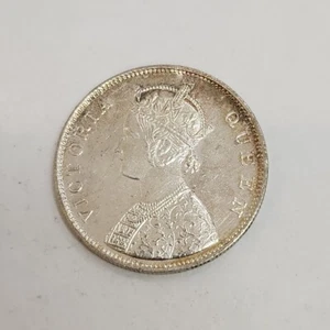 1862 India One Rupee - Picture 1 of 2