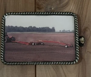 VTG AGRICULTURAL  Farming Vintage Belt Buckle - Picture 1 of 5