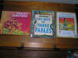 Lot of LEGEND OF THE INDIAN PAINTBRUSH Two Mice in Three Fables TRICKY TORTOISE  - Picture 1 of 8