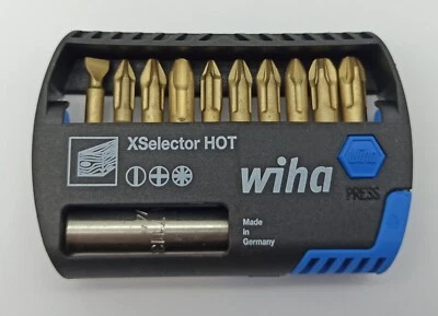 WIHA XSelector HOT Torsion 12-tlg Schrauberbit-Set Sortiment Bitset Bits Bit - Bild 1 von 3