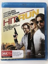Hit & Run - Bradley Cooper (Blu-ray) Australia Region B- NEW & SEALED