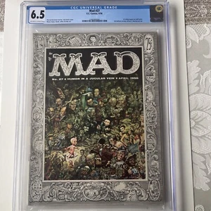 Mad #27 E.C. Comics 4/1956 CGC 6.5 Off-White To White Pages - Picture 1 of 3