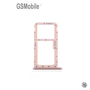 Bandeja Soporte Sim Tray Holder Portasim Pink Huawei P20 lite ANE-LX1 ORIGINAL - Imagen 1 de 1