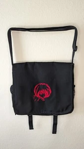 RUROUNI KENSHIN Myth Wear Anime Embroidered Messenger Shoulder Laptop Bag 13x12" - Picture 1 of 12