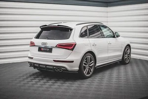Street Pro Heckschürze Heck Ansatz Diffusor passend für Audi SQ5 Mk1 (8R) schwar - Afbeelding 1 van 7