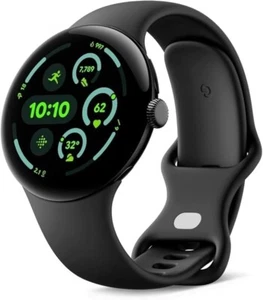 Google Pixel Watch 3 Android With Heart Rate Tracking 45mm 24Hour Battery FAULTY - Zdjęcie 1 z 2
