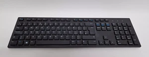 Dell WK636P Wireless QWERTY Standard Keyboard - Black -USB Receiver not Included - Picture 1 of 2