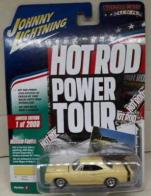 Johnny Lightning 1969 Dodge Coronet Super Bee   2017 Hot Rod Power Tour Ltd. Ed. - Image 1 of 3