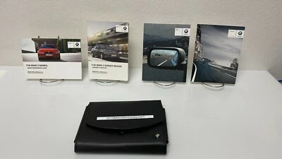 BMW Serie 3 2012 sedán 320i 328i 335i fabricante de equipos originales manual del propietario con estuche BMW e iDrive Foto 1 de 4