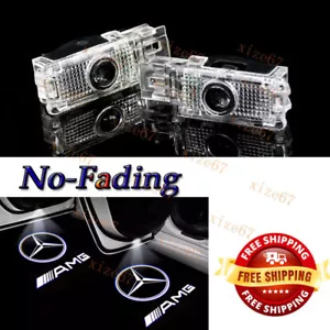2pcs No fading For C-CLASS W203 Car Door Projector LED light Kit 2001-2007 AMG - Picture 1 of 8