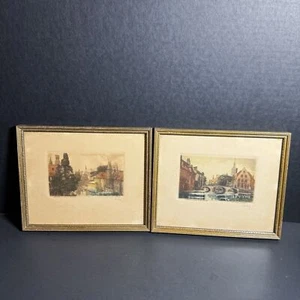 Huley? Orig Pariser Farbradierung [Art 038] - Bild 1 von 12
