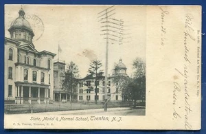 Trenton New Jersey nj State Model Normal school postcard - Picture 1 of 2