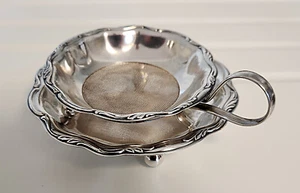 WMF 2200 Teesieb mit Abtropfschale - Bild 1 von 3