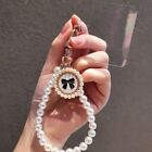 Wrist Chain Pearl Beads Bracelet Keychain  Women/Lady/Girl