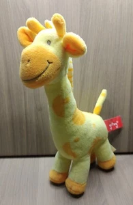 Gitzy Giraffe Baby Rassel Plüsch 10 Zoll Baby Spielzeug Stofftier Safari gelb orange - Bild 1 von 4