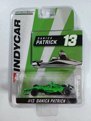 Green Light Danica Patrick #13 Go Daddy Indy Car 1:64 Die-Cast Car - Image 1 of 3