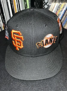 New Era 59Fifty MLB San Francisco Giants Patch Pride Fitted Hat 7 3/8 - Picture 1 of 6