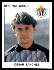 Panini Fútbol 93/94 Estrellas Cesar Sanchez Real Valladolid No. 329 - Picture 1 of 2
