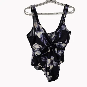 Miraclesuit Womens 22W One-Piece Swimsuit Floral Slimming Tummy Control - Picture 1 of 8