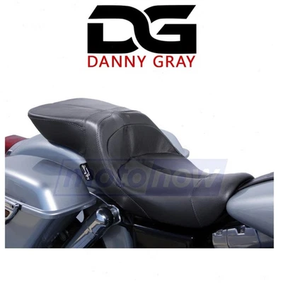 Danny Gray TourIST 2-Up Leather Seat for 2007-2017 Harley Davidson FXDB si - Imagem 1 de 4