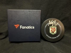 Kirill Kaprizov Minnesota Wild Autographed Fanatics Authentic Official Game Puck - Picture 1 of 7