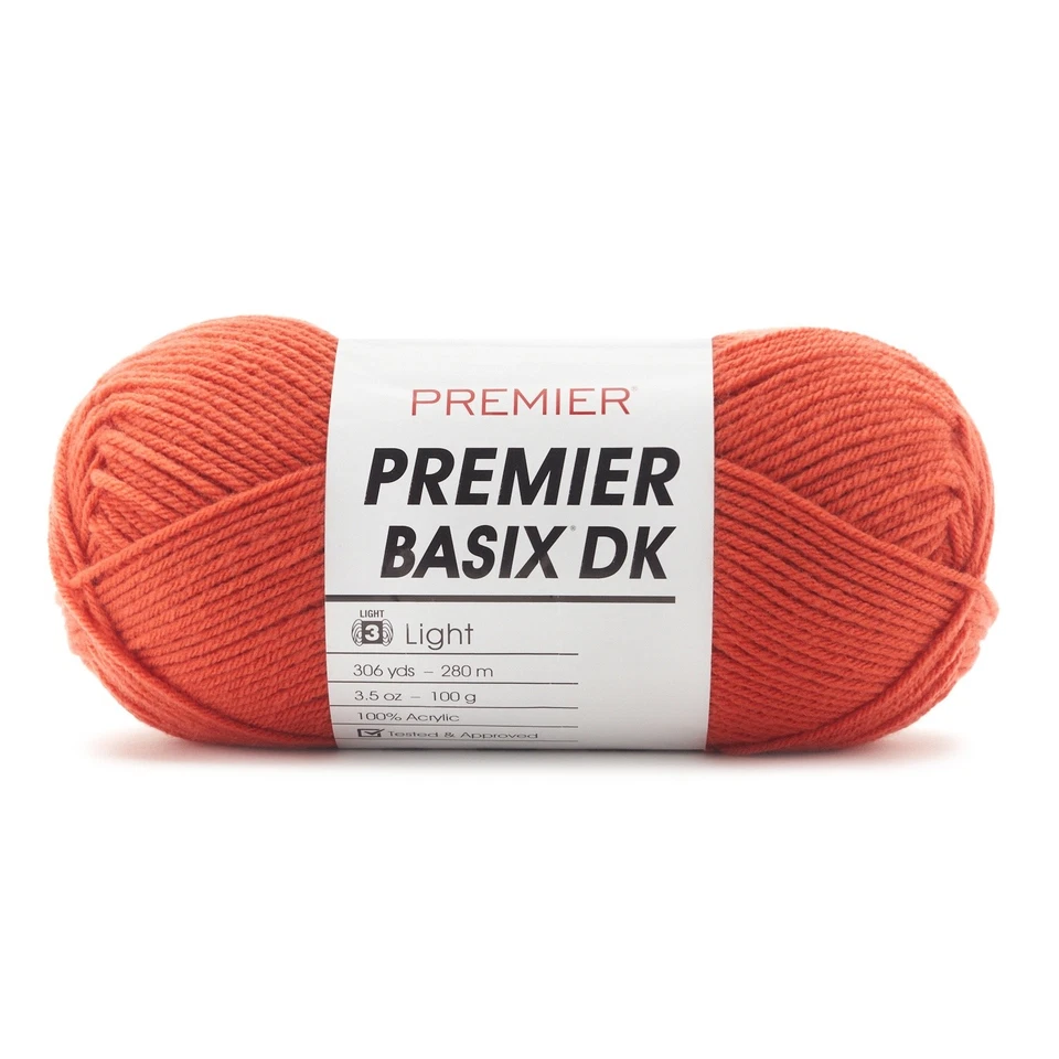 Premier Yarns Basix DK Yarn-Pumpkin - Image 1 of 1