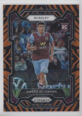 2023 Panini Prizm Premier League Choice Tiger Stripes Ameen Al-Dakhil Rookie RC - Image 1 of 2