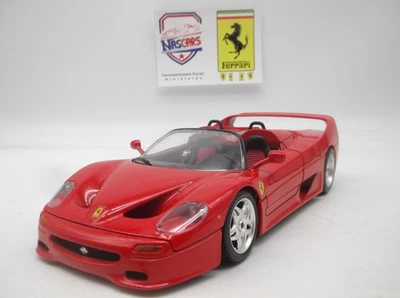 1/18 Ferrari F50 Spyder 1995 Rouge Burago - Photo 1/4