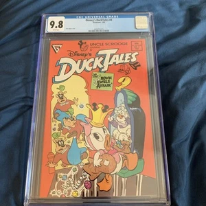 Disney’s Ducktales #4 Gladstone 1989 CGC 9.8 Wow! Only 5 9.8’s Awesome!!!! - Picture 1 of 13