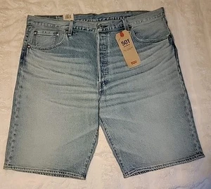 501 Levi's Herren Shorts Gr. 40 hellblau - Bild 1 von 6