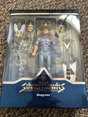 ¡Super7 Ultimates 2023! Silverhawks - Figura de acción BLUEGRASS Foto 1 de 4