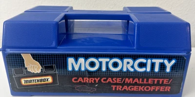 Estuche de Transporte Matchbox Motorcity con 24 Coches Coleccionables Lote 70’ 80’ 90’ Raro Incluye Foto 1 de 4