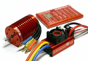 Combo de motor sin escobillas LEOPARD SKYRC 3300KV 12T y controlador de velocidad ESC 60A ME716 - Imagen 1 de 7