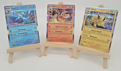 Aquana Blitza & Flamara SET - Pokémon Karte - Pokémon 151, HOLO, DEUTSCH & NEU - Bild 1 von 4
