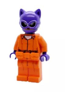 Catwoman Prison Jumpsuit Arkham 70912 Batman Movie Super Hero LEGO® Minifigure - Picture 1 of 6