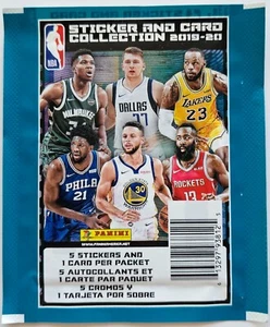 1 Pack 2019-20 Sticker & Card Collection Basketball Pack Read Description - Picture 1 of 2