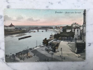 OLD POSTCARD DRESDEN BRÜHI' SCHE TERRACE OLD POSTCARD - Picture 1 of 2
