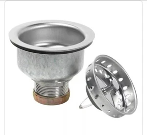Stainless Steel Glacier Bay Sink Strainer 1001 966 396 - Picture 1 of 2