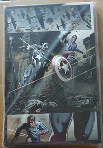Marvel's "CAPTAIN AMERICA" #37 Buckey-Winter Soldier Giclee on Canvas-Super Hero - Picture 1 of 12