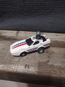 Vintage Schaper Five Winders Friction Car White Corvette - Picture 1 of 3