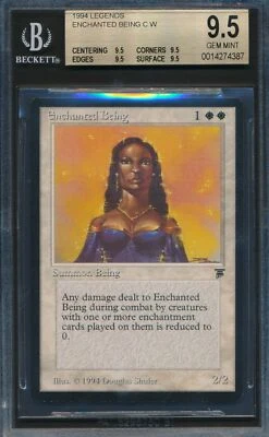 Legends Enchanted Being BGS 9.5 Graded Magic MTG (4387) - Image 1 of 3