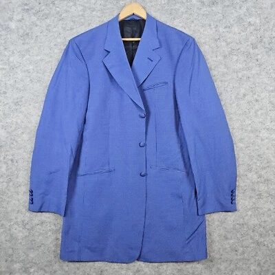 Loro Piana Cambric Linen Blend Blazer Size 45L Tailored Keith J Bullock Randolph - Image 1 of 4