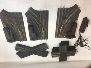 LIONEL NO 027 SWITCH TRACKS AND CROSS OVER TRACKS FOR PARTS (80660) - Picture 1 of 5