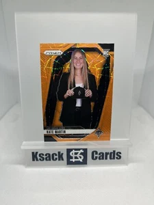 2024 Panini Prizm WNBA Kate Martin Rookie Orange Velocity #148 Las Vegas Aces - Picture 1 of 2