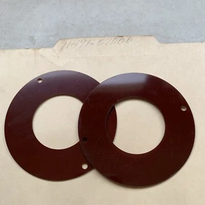 NOS Suzuki  B100P B105P KT120 QTY2 OEM Genuine Inspection Cap Gasket 11491-07000 - Picture 1 of 2