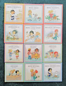 LOT 12 HC HELP ME BE GOOD SERIES BY JOY BERRY: FORGETFUL; MESSY; WASTEFUL ++ - Picture 1 of 5