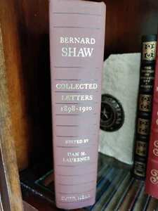 COLLECTED LETTERS 1898-1910_Bernard Shaw_HCnoDJ_Very Good - Imagen 1 de 10