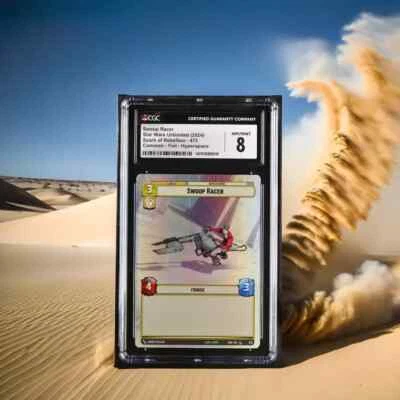 Star Wars Swoop Racer 472 Spark of Rebellion English C Foil Hyperspace 8 (2024) - Image 1 of 3