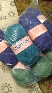 REYNOLDS VERSAILLES Wolle Stricken schlechteste 10 Knäuel 3 Farben Frankreich 500g 18 oz - Bild 1 von 6