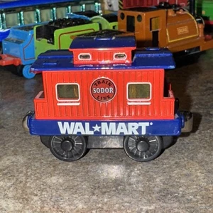RARE Thomas & Friends Wal-Mart Caboose Sodor Line Train Diecast LIMITED 2002 - Picture 1 of 7
